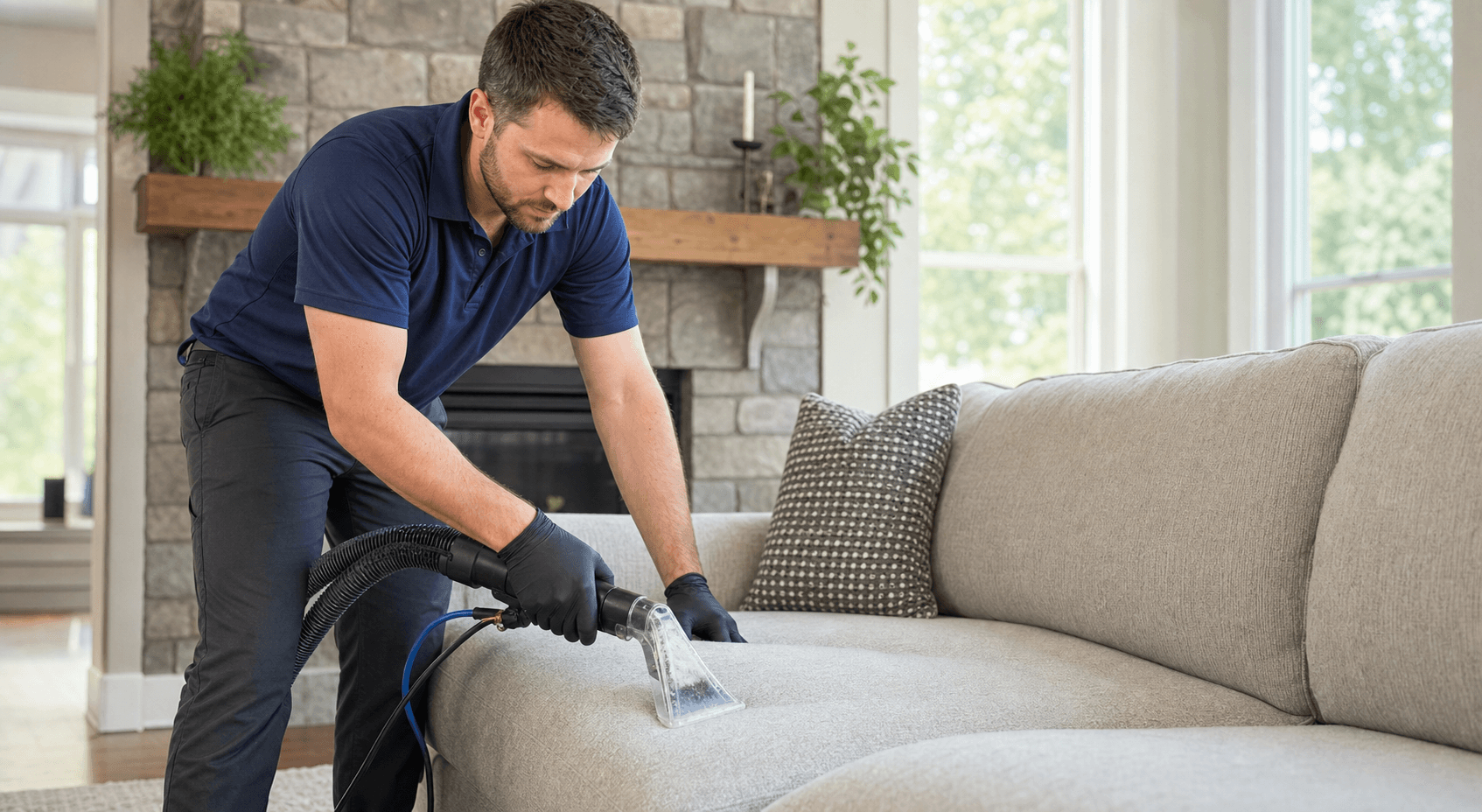 Sofa Cleaning service in Belvedere