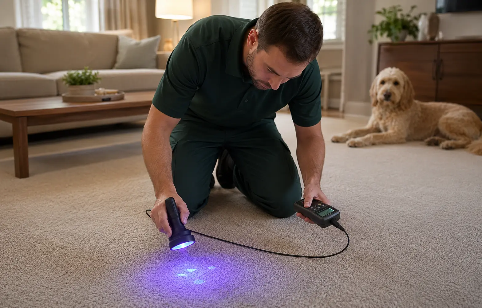 Animal Fecal Waste - professional pet stain and odor removal